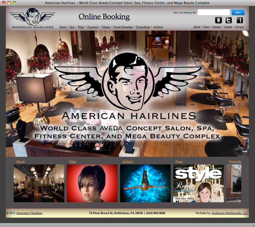American Hairlines Website v2.1 Launched